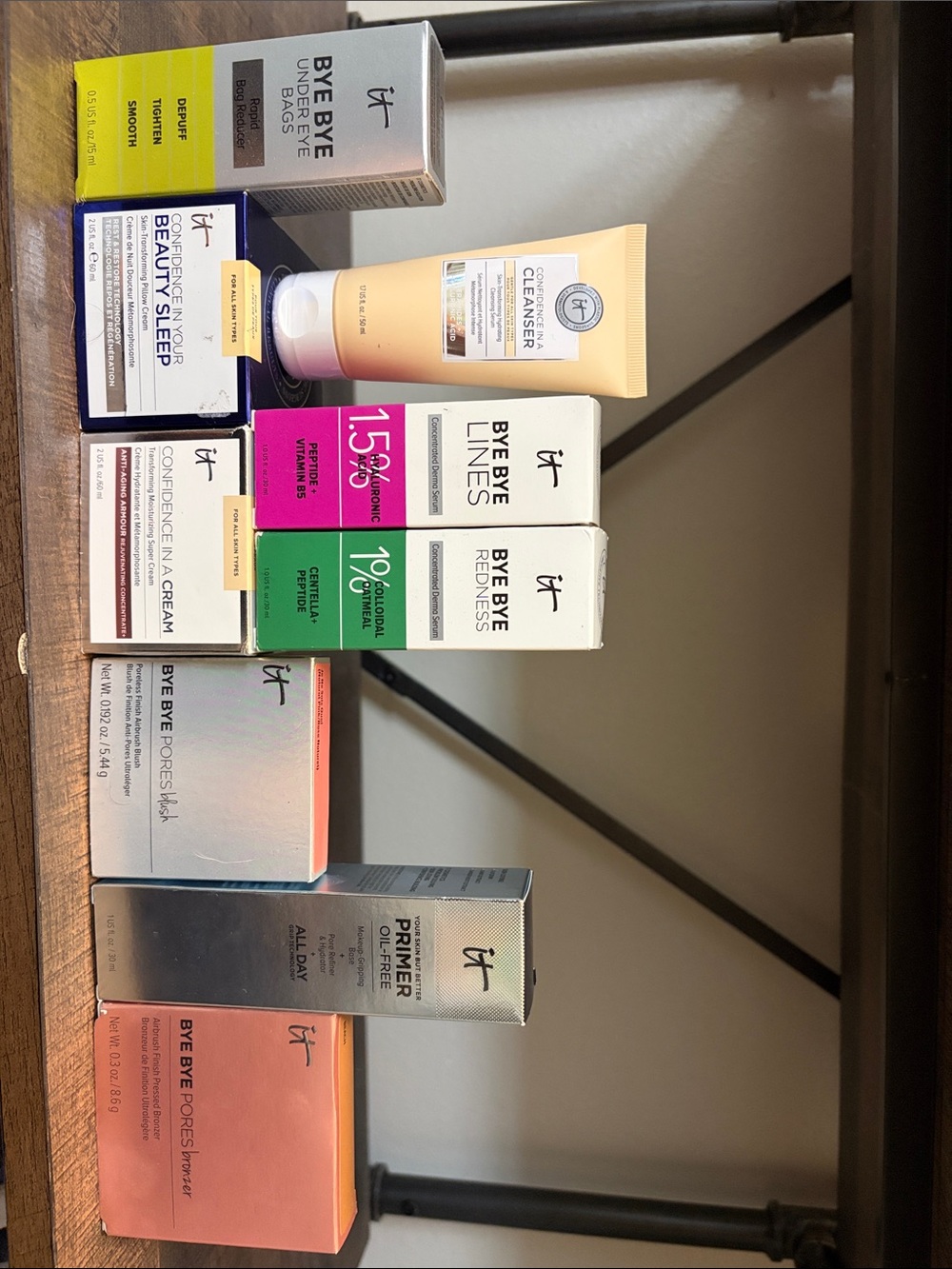$400 worth of IT cosmetics products!